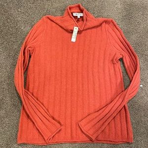 Madewell turtleneck ribbed sweater